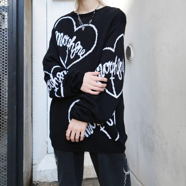 MORPH8NE / MORPH8NE KNIT JUMPER トップス（ORS_09） - QOOZA