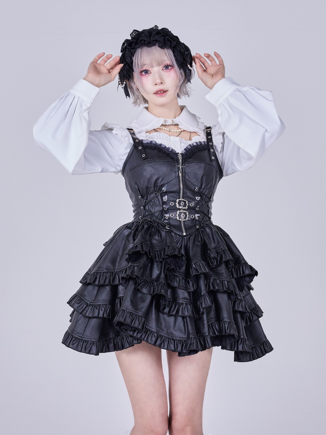 IMVAL / Layered Frill Dress - QOOZA