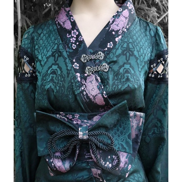 BLOOD SUPPLY / ［Green snake］Kimono SET（BL0125）