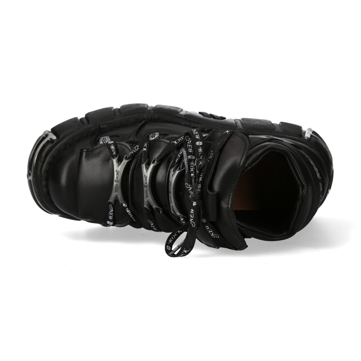 NEW ROCK M‑106LACE‑S1 プラットフォーム レザーシューズ NEW ROCK / M-106LACE-S1 厚底シューズ - QOOZA