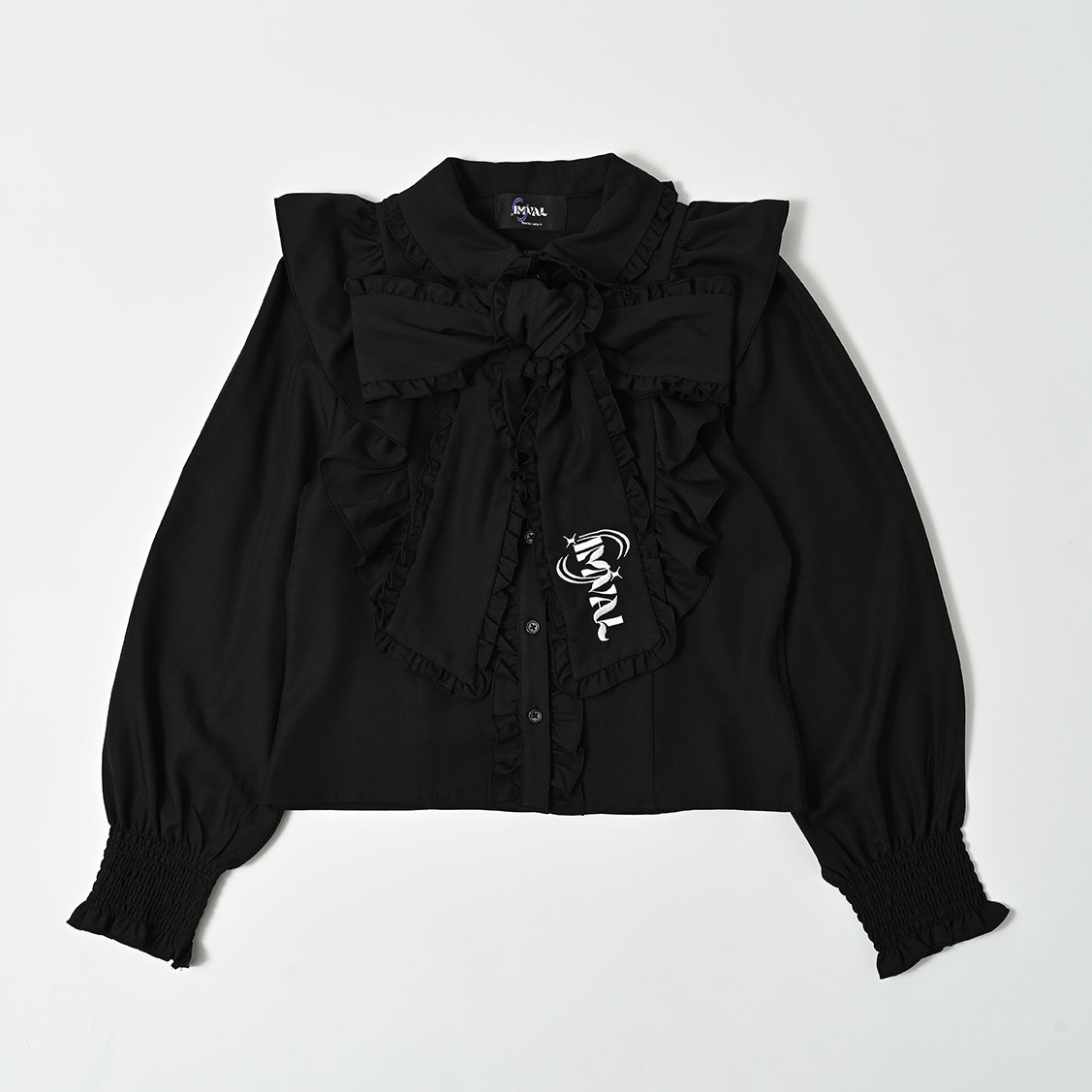 IMVAL / Heart Shirt［BLK］（IMV003-BLK） - QOOZA