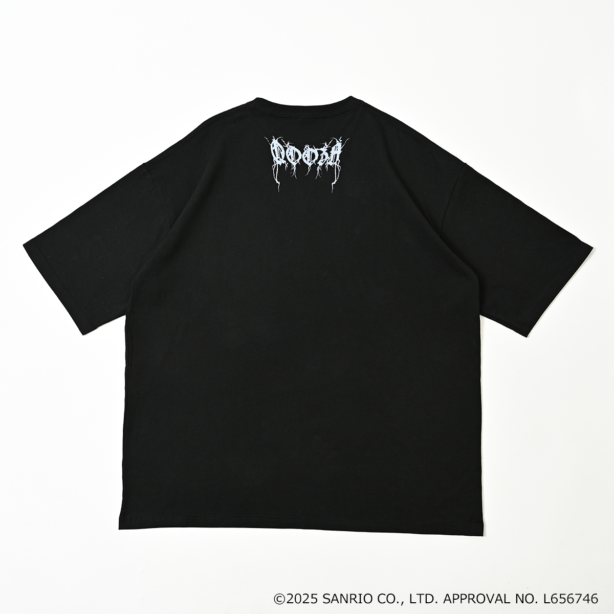 QOOZA×シナモロール×東京13零式 / トリプルコラボ TEE［BLK