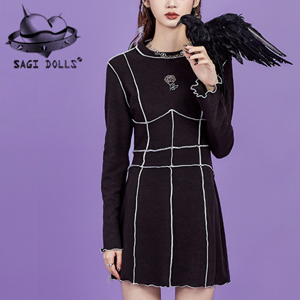 SAGI DOLLS / Rose knit dress（SG0023） - QOOZA