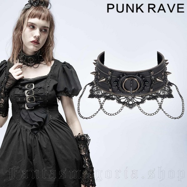 Punk Rave Fantas Rebel And Romance Choker チョーカー（wls 063bk） Qooza 5646