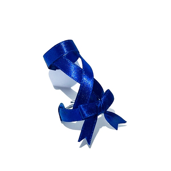 kuro_kawaE / 編み上げリボンのリング（KURO035） - QOOZA