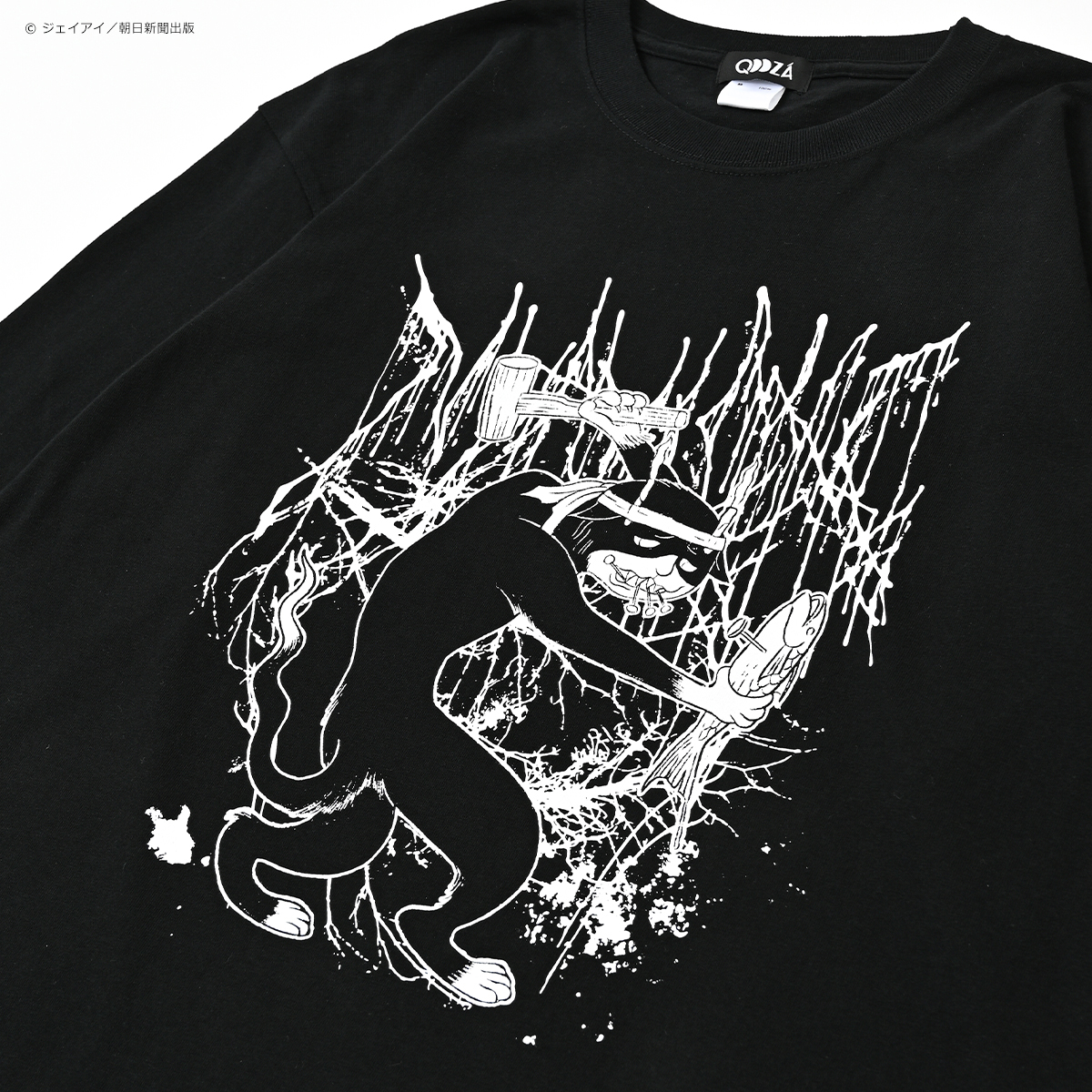 石黒亜矢子×QOOZA /「にゃういち」L/S TEE - QOOZA 石黒亜矢子×QOOZA /「にゃういち」L/S TEE - QOOZA