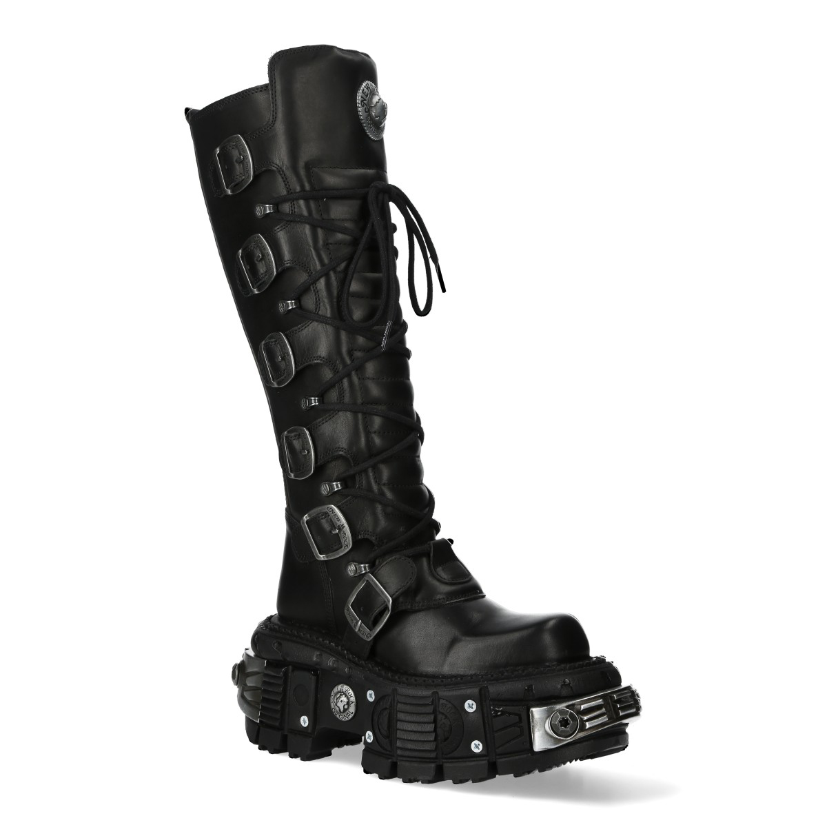 New rockブーツ ☆NEW ROCK☆ 10cmヒール アンクルブーツ 厚底スニーカー (NEWROCK