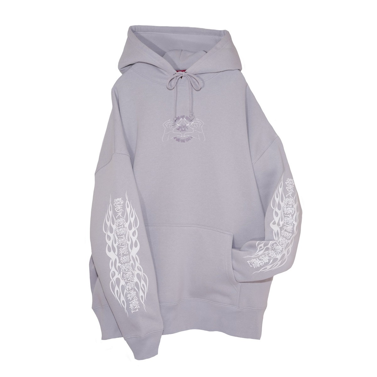 東京13零式 / Hoodie 淫魔観音［Frost purple］ - QOOZA