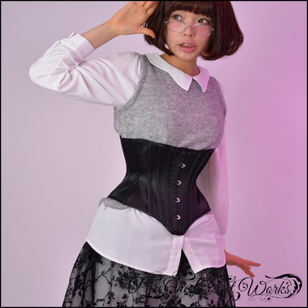 PureOne Corset Works (P.C.W) / 砂時計型アンダーバスト JFU-1[JFU-1 