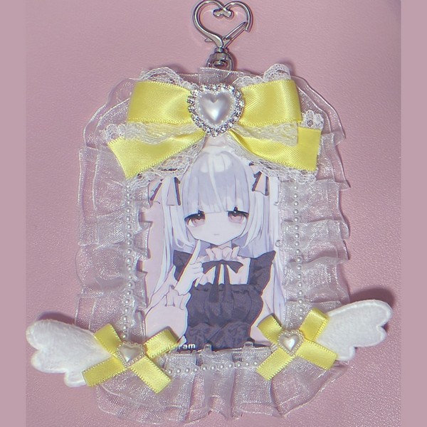 スキニースライド チェキフレーム ローズガーデン – with:D