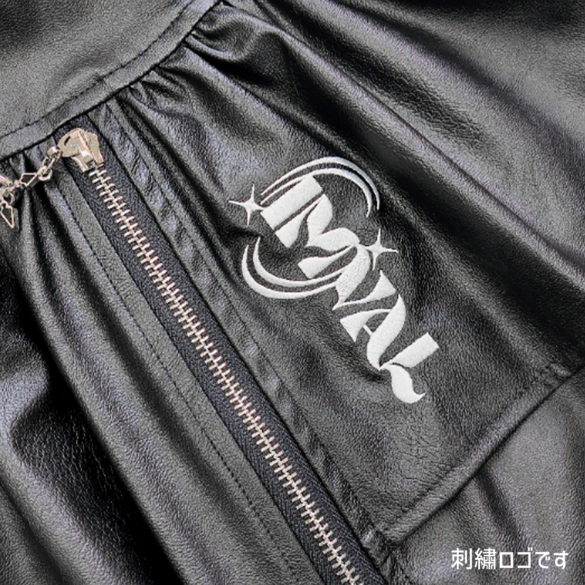 IMVAL / Leather Dress [BLK]（IMV002） - QOOZA