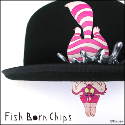 Fish Born Chips / HAT dive［Cheshire cat］（540475） - QOOZA