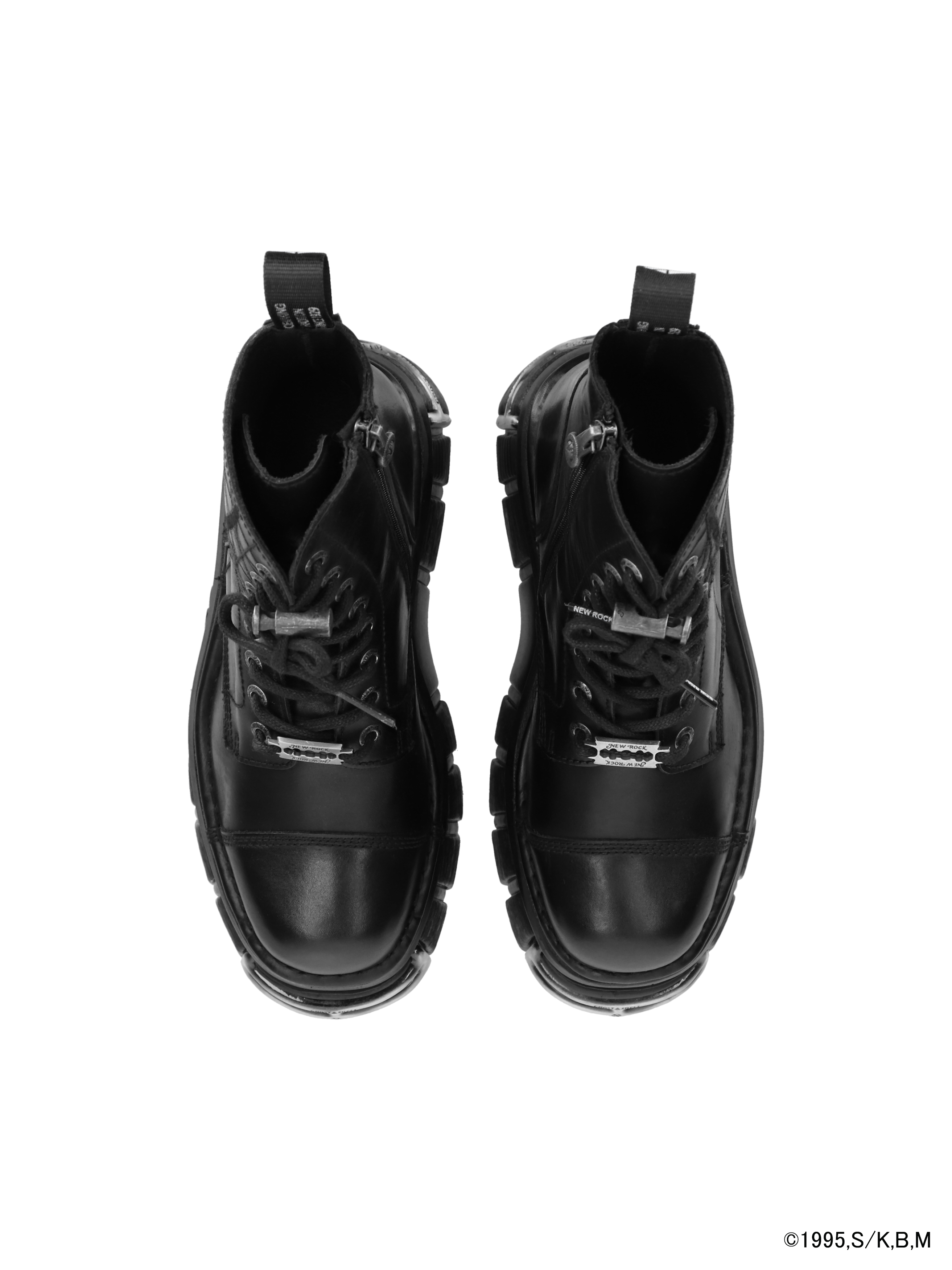 もここ NEW ROCK × GHOST IN THE SHELL / Motoko Code Boots - QOOZA