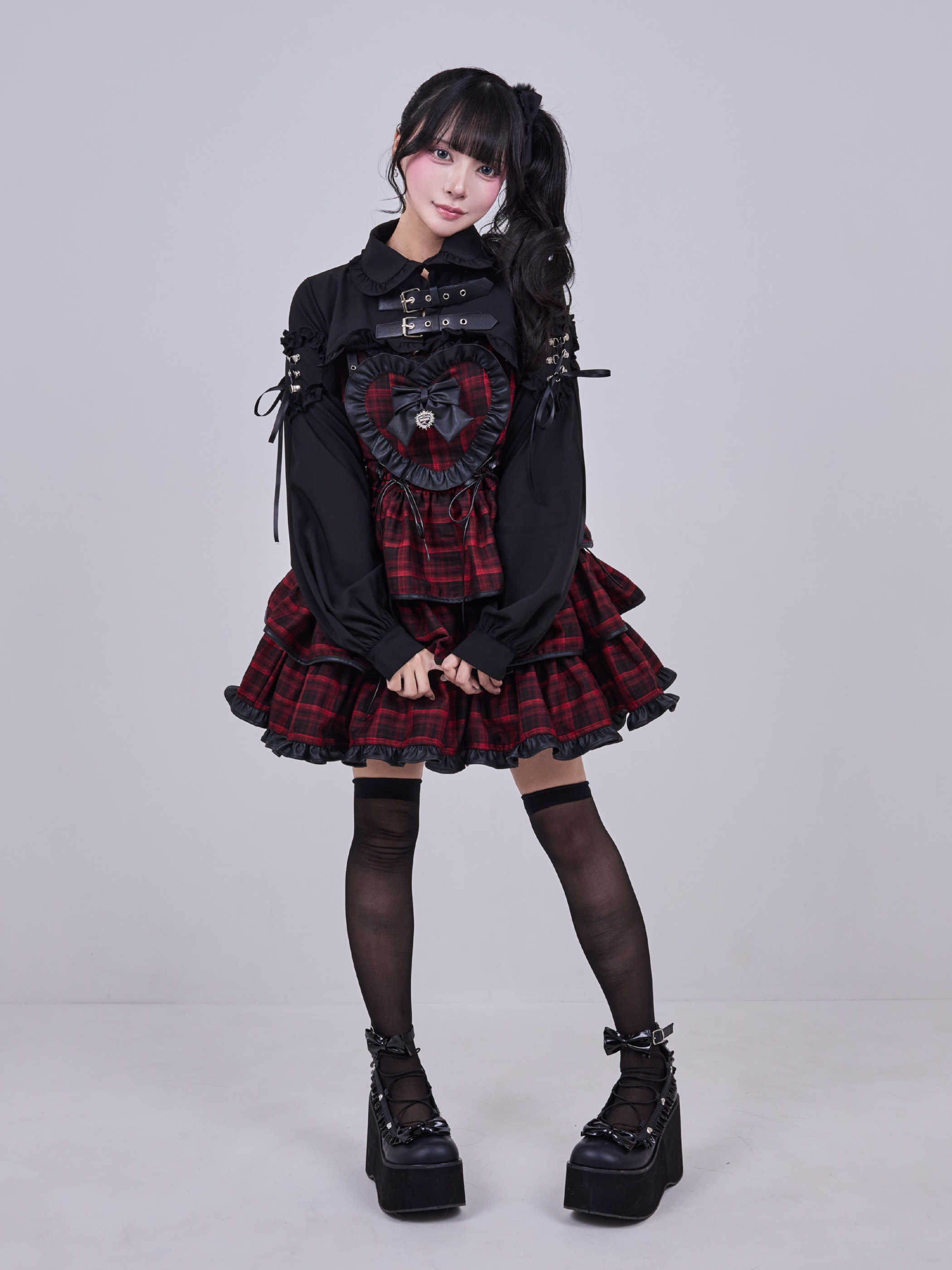 IMVAL / Short Bolero Blouse［BLK］ - QOOZA