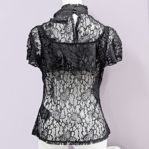 KILLSTAR / Sylvia Lace Top トップス(KSRA005083) - QOOZA KILLSTAR / Sylvia Lace Top トップス(KSRA005083) - QOOZA