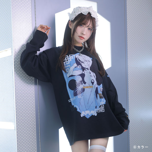 新品　EVANGELION x QOOZA / LONG SLEEVE TEE 期間限定受注】EVANGELION x QOOZA / LONG SLEEVE TEE [KAWORU2