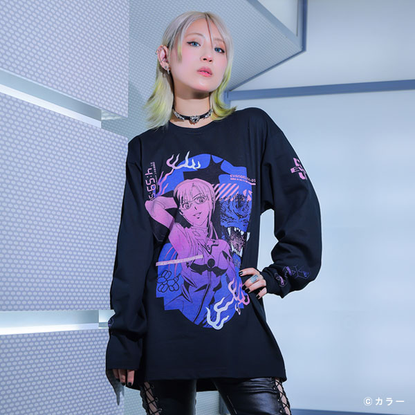 EVANGELION x QOOZA / LONG SLEEVE TEE（Q0054） - QOOZA