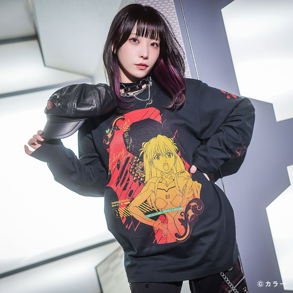 EVANGELION x QOOZA / LONG SLEEVE TEE（Q0052） - QOOZA