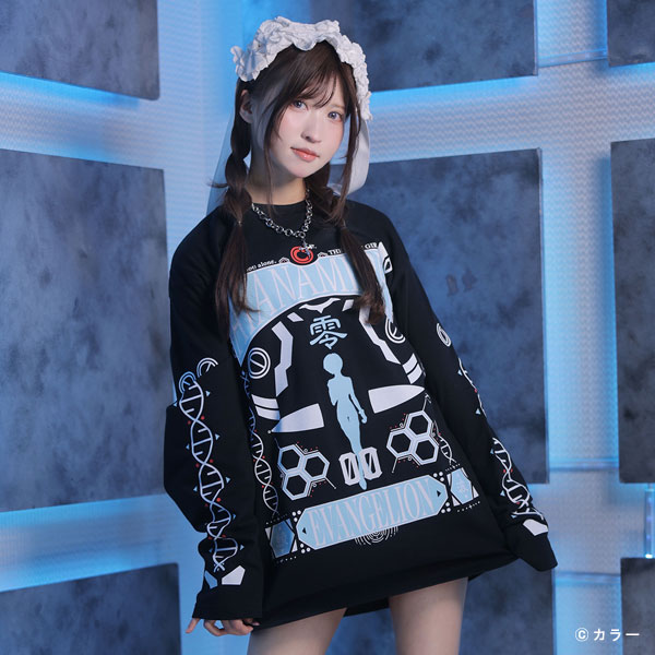 新品　EVANGELION x QOOZA / LONG SLEEVE TEE 0314122614_65f26e569c61a.jpg