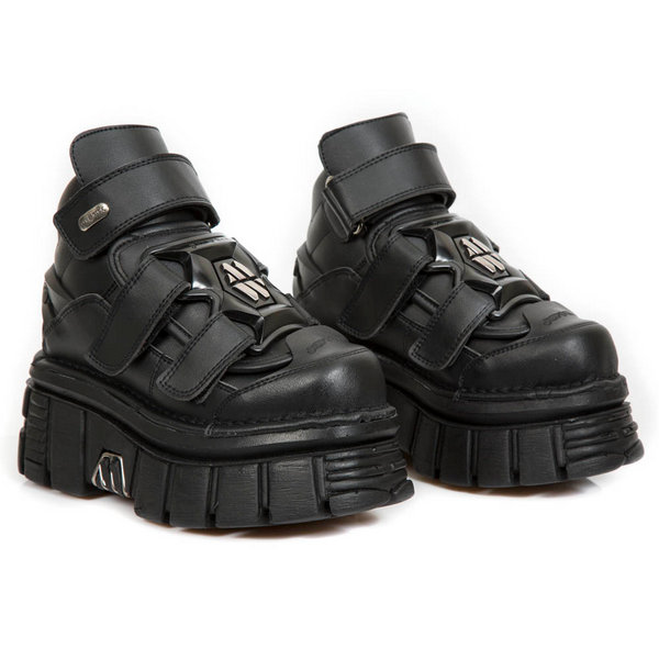NEW ROCK / ANKLE BOOT METALLIC M-285-V3 厚底シューズ（NR040