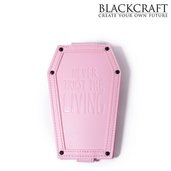 BLACKCRAFT / Never Trust - Pink Coffin Cardholder Wallet カード