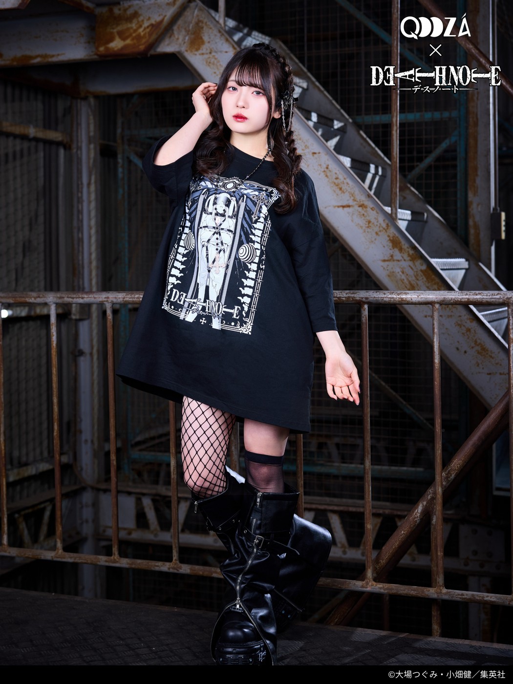 QOOZA × DEATH NOTE / MISA TEE - QOOZA