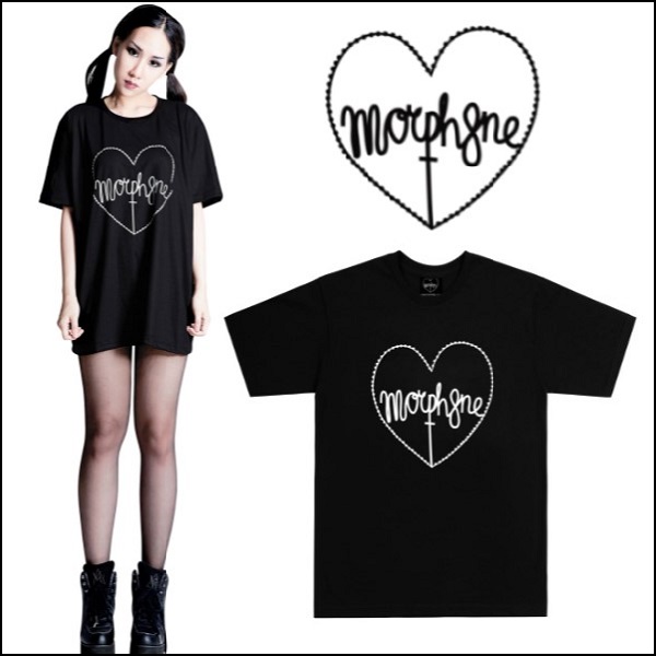 MORPH8NE / EUPHORIA : MORPH8NE BLACK T-SHIRT Tシャツ （450203