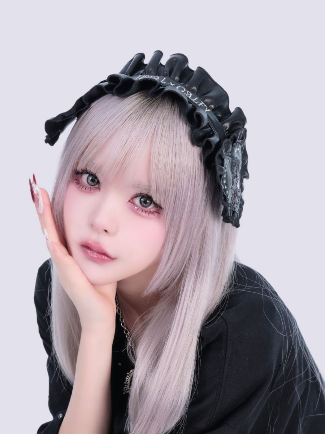 IMVAL×GALFY / Doll Dog Headdress-PU - QOOZA