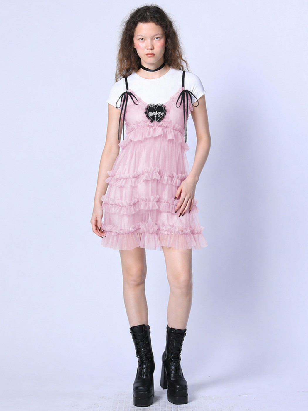 QOOZA MORPH8NE LUCIN（3 layer）ワンピース ピンク MORPH8NE / LUCIN（3 layer）ワンピース - QOOZA