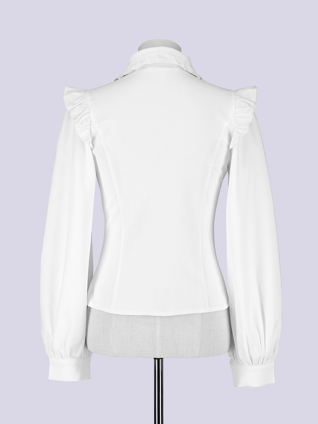 IMVAL / Heart Shirt［WHT］（IMV003-WHT） - QOOZA