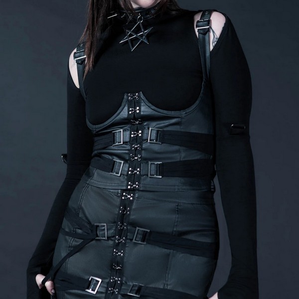 women's corset KILLSTAR - Be Veiled Lace - KSRA005392 