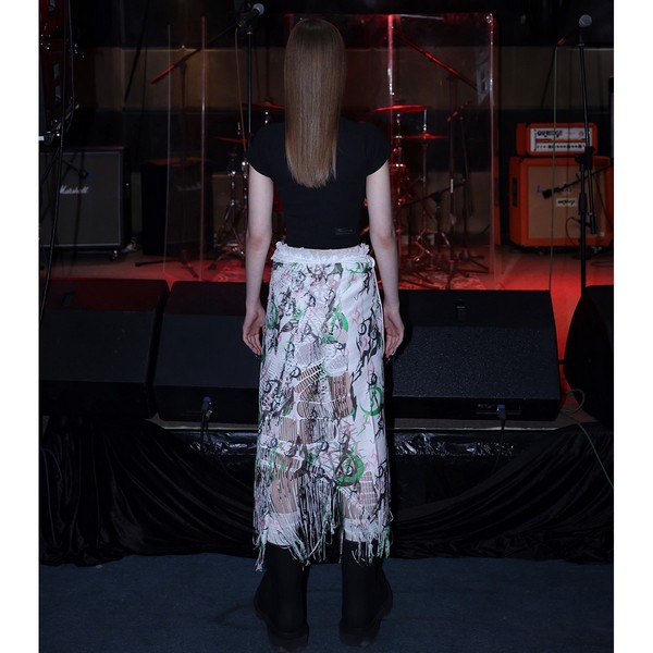 pinkspink 巻きスカート PINKSPINK/巻きスカート/ロングスカート/L/--/PNK/総柄