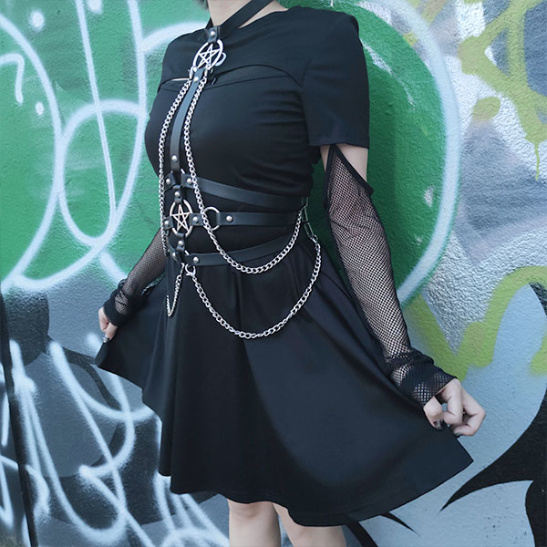 Punk Rave Fantas Hypnos Dress ワンピース Opq 784 Qooza Punk Rave Fantas Hypnos Dress ワンピース Opq 784 Qooza