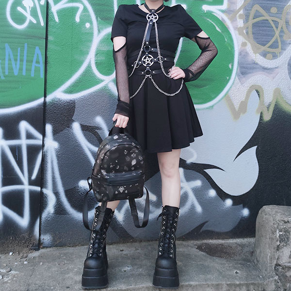 Punk Rave Fantas Hypnos Dress ワンピース Opq 784 Qooza Punk Rave Fantas Hypnos Dress ワンピース Opq 784 Qooza