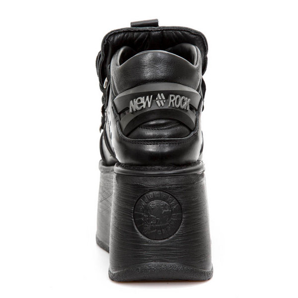 NEW ROCK / ANKLE BOOT METALLIC M-EP106-S1 厚底ブーツ（NR006） - QOOZA