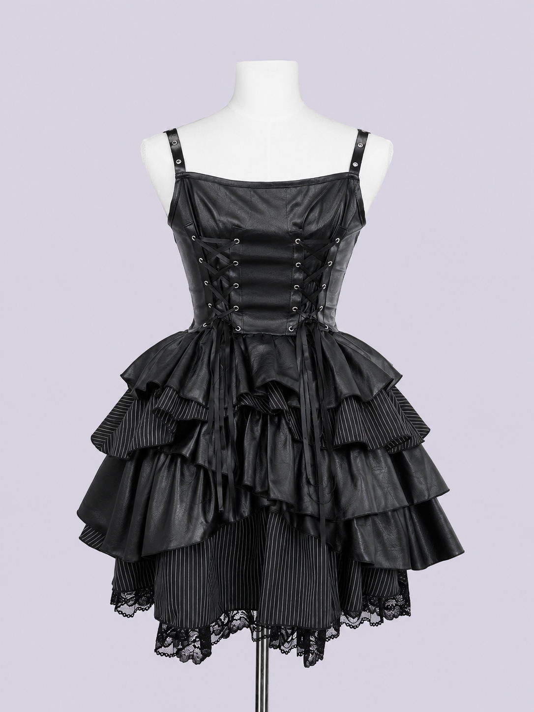 IMVAL / Asymmetry Layered Dress - QOOZA