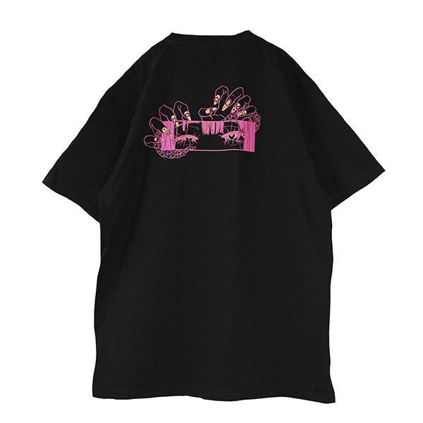 東京13零式 / Tｰshirt 寿姫［BLK×PNK］（T13-079） - QOOZA