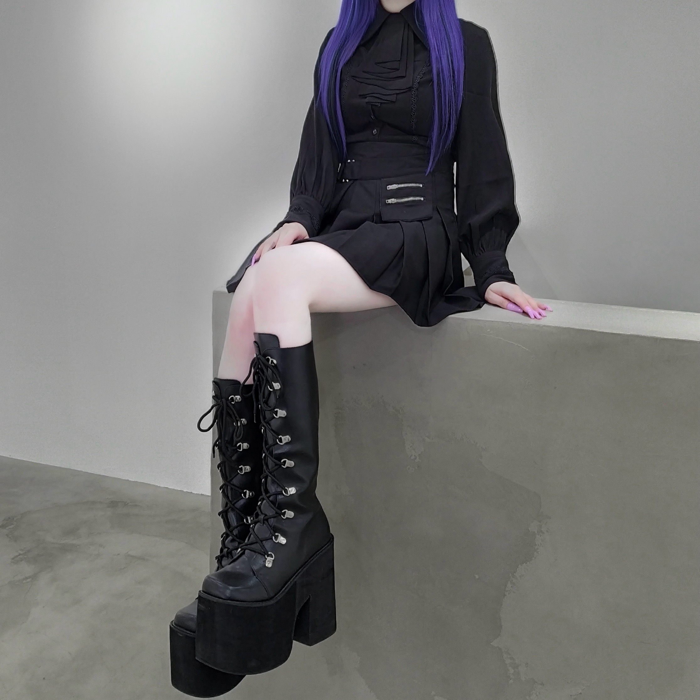 ☆ 新品未使用 ☆ ギャザリングシャツ 0サイズ KAMIYA - オーバーサイズ オックスフォードシャツ - Oversized