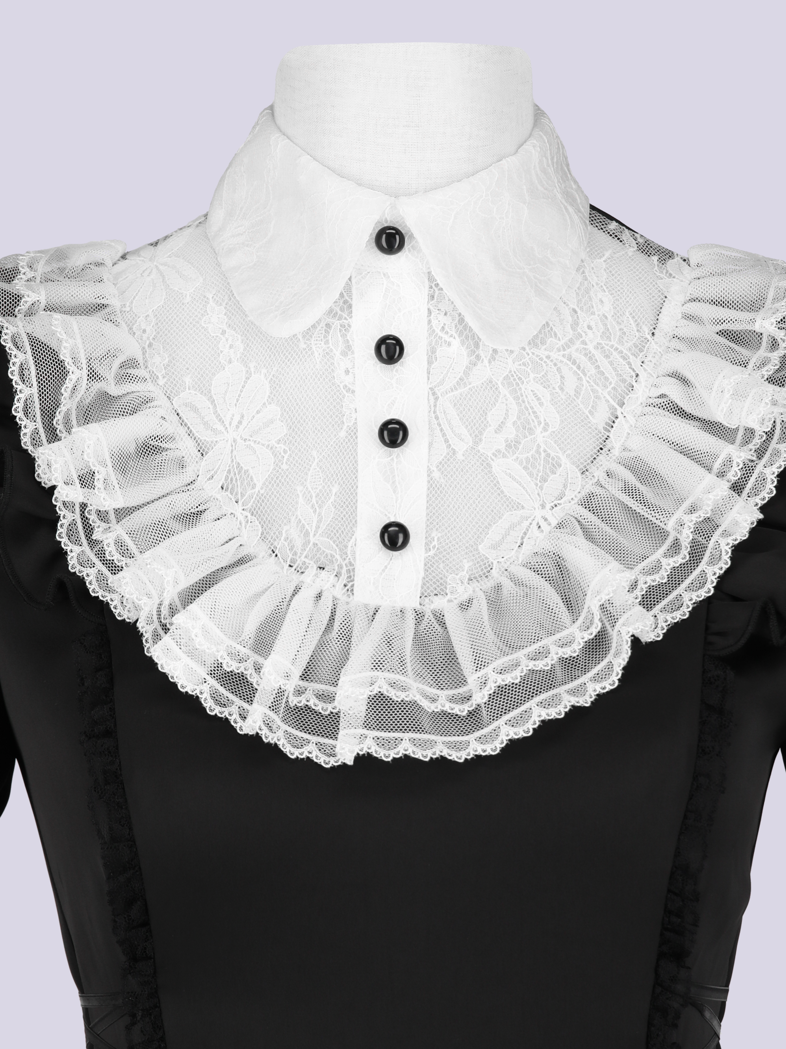 IMVAL / Satin Ruffle Shirt - QOOZA