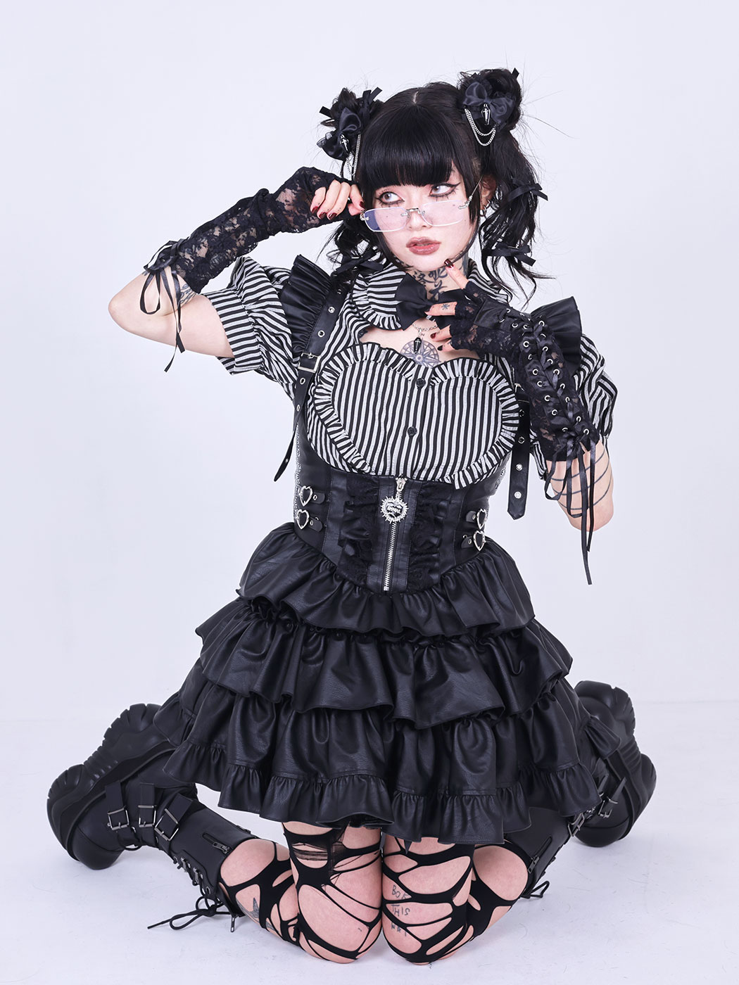 IMVAL / Bloody Dolly Dress クーザ QOOZA IMVAL / Bloody Dolly Dress - QOOZA