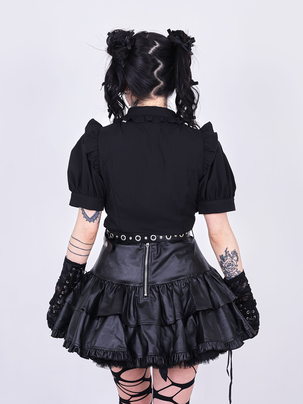 IMVAL / Heart Shirt イマベル ハートシャツ ブラック IMVAL / Heart Shirt［BLK］（IMV003-BLK） - QOOZA