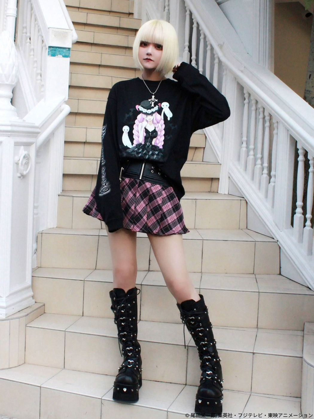 ONE PIECE × QOOZA / PERONA GHOST PRINCESS L/S TEE（Q0035