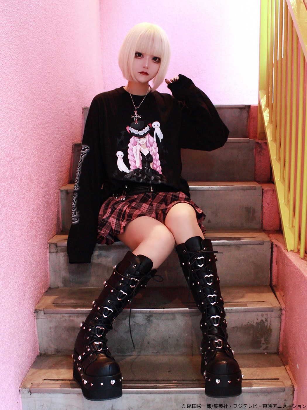 ONE PIECE × QOOZA / PERONA GHOST PRINCESS L/S TEE（Q0035