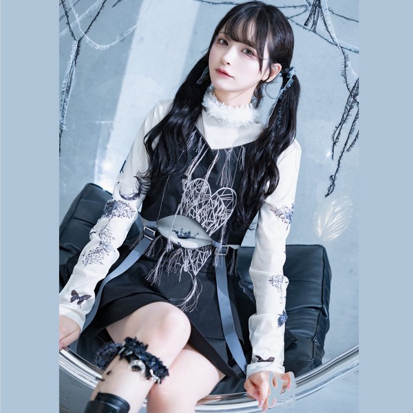 DEPEN DOLL / Heart spider setup (skirt)（DP014） - QOOZA 