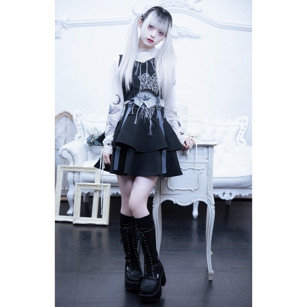 DEPEN DOLL / Heart spider setup (skirt)（DP014） - QOOZA 