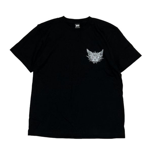 Brutal Death Clothing / THE MONARCH OF UNHOLY CAT T-shirt［邪悪