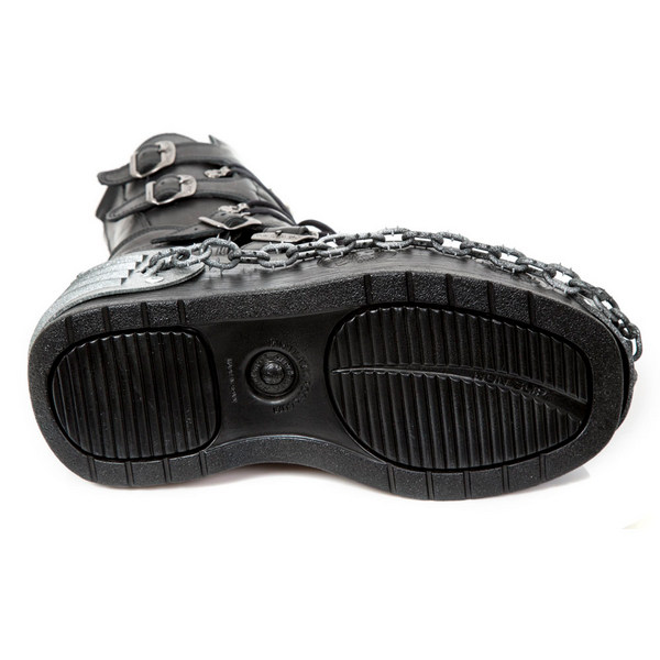 RO-3863　マチャコ NEW ROCK / BOOT METALLIC M-373-C76 厚底ブーツ（NR030） - QOOZA