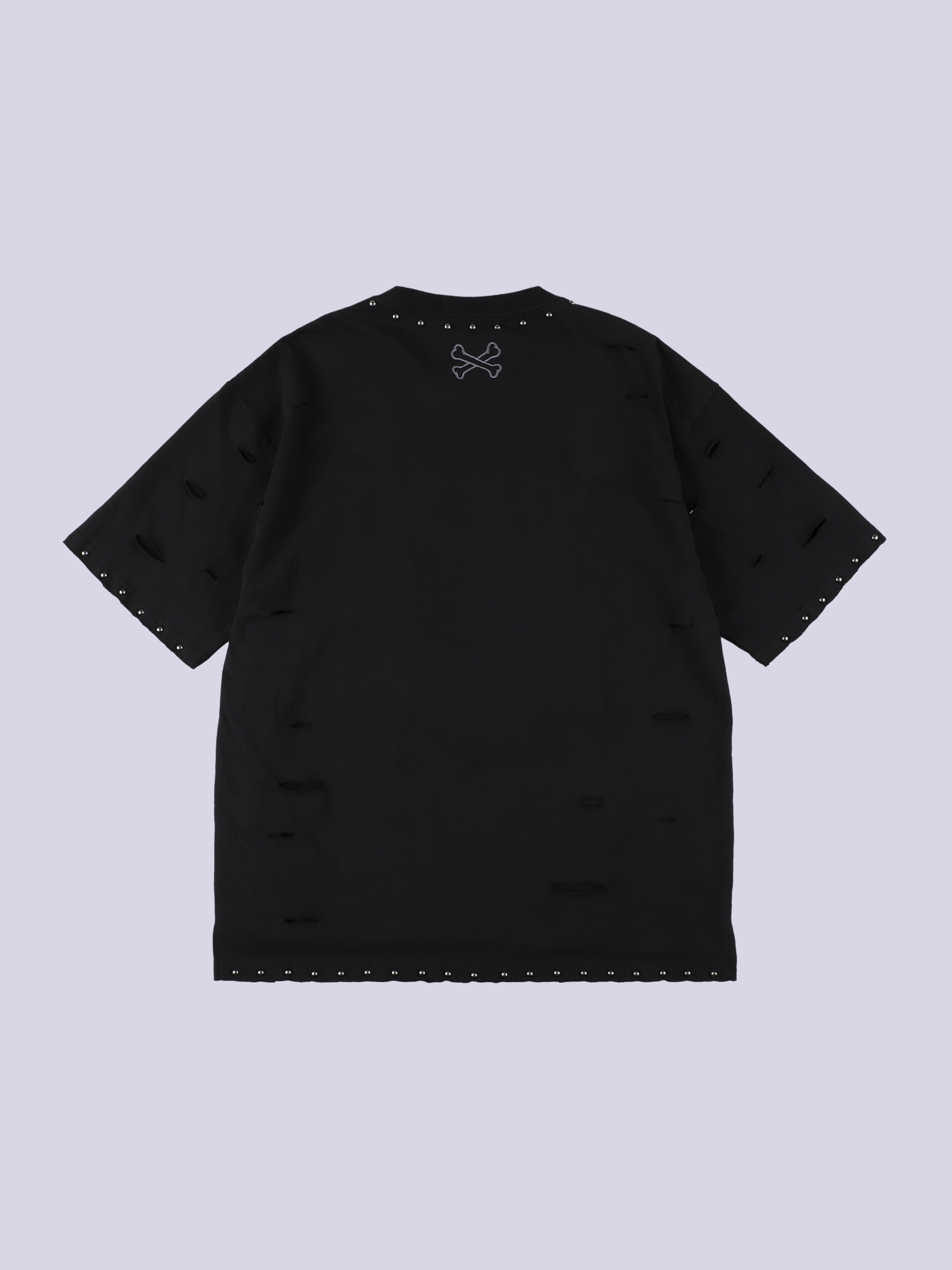 IMVAL×GALFY / Bondage Dog TEE［BLK］ - QOOZA