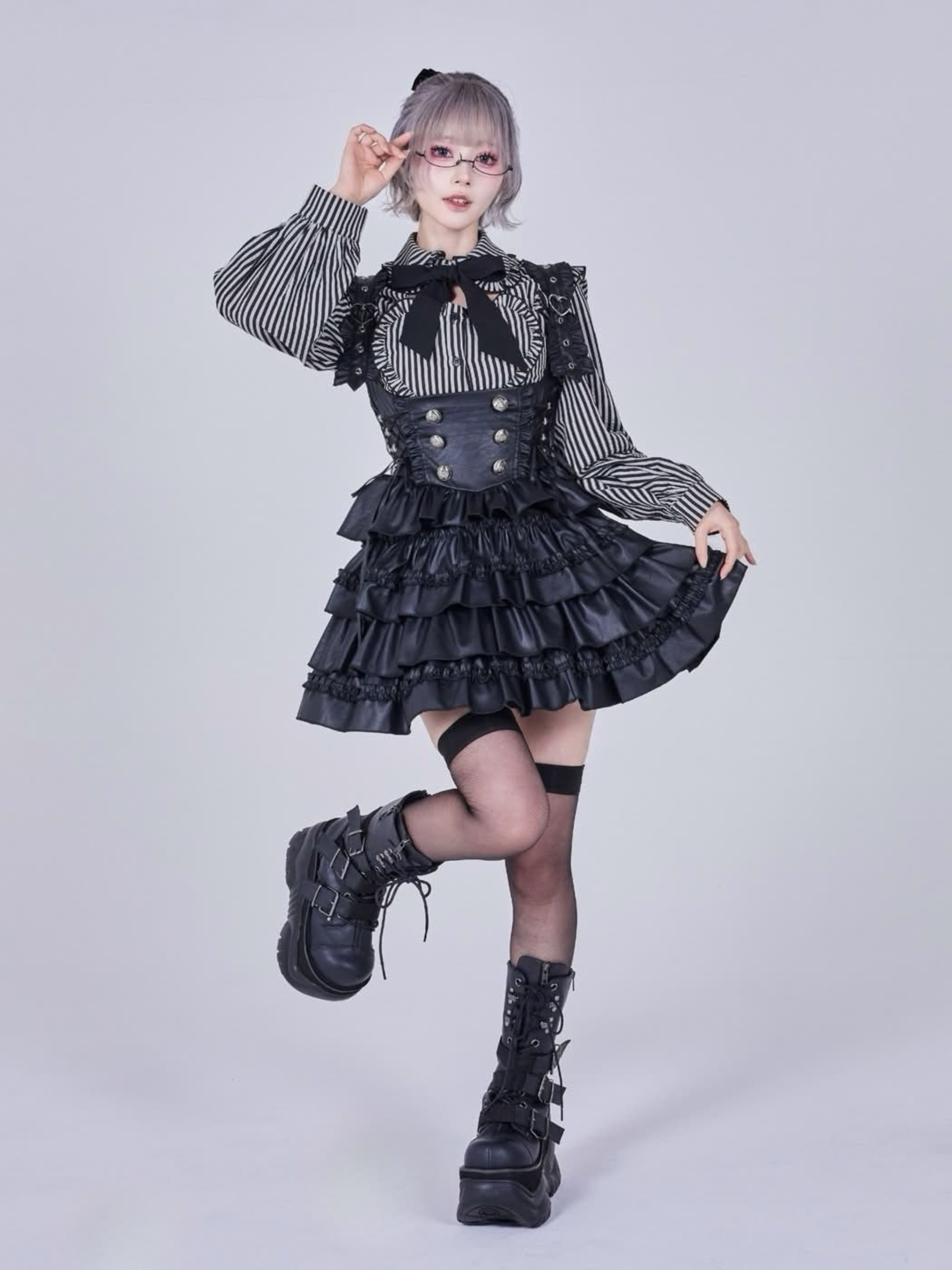 IMVAL / Frill Strap Dress - QOOZA