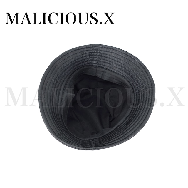MALICIOUS.X / Eye bucket hat (Sheepleather)［Devil / Pink］M size